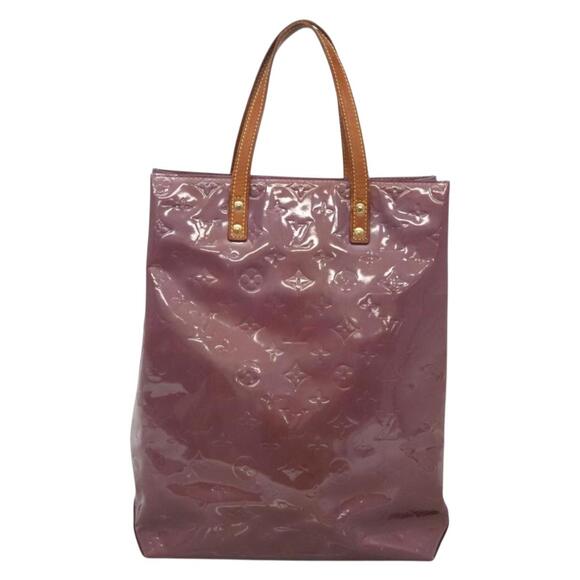 LOUIS VUITTON Monogram Vernis Reade MM Hand Bag Viole M91087 - Picture 3 of 12